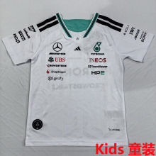2026 Mercedes AMG Petronas F1 White Kids Team T-Shirt   童装