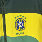 2026/27 Brazil Green Windbreaker