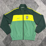 2026/27 Brazil Green Windbreaker