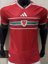 2026/27 Wales Home Red Player Version Soccer Jersey