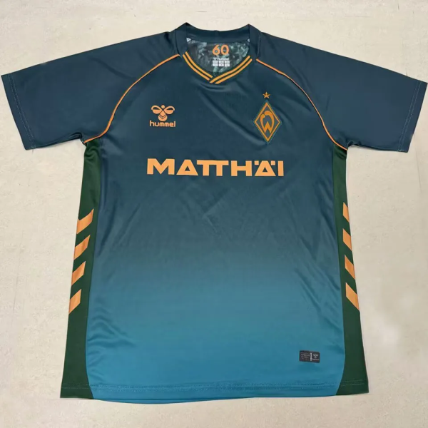 2025/26 Werder Bremen Third Fans Soccer Jersey （名在号下）