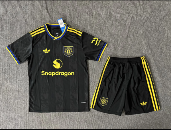 2025/26 M Utd Third Kids Soccer Jersey