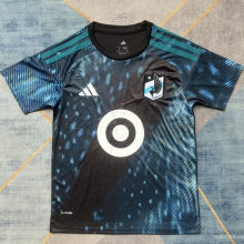 2026/27 Minnesota United FC Home Black Fans Soccer Jersey 明尼苏达联