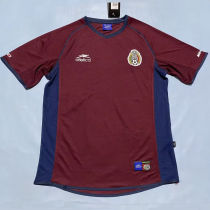 1998 Mexico Red Retro Soccer Jersey