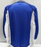 1998/2000 Schalke 04 Blue Retro Long Sleeve Soccer Jersey