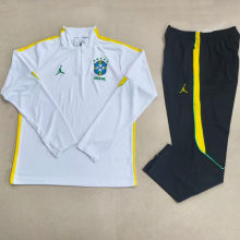 2026/27 Brazil White Sweater Tracksuit