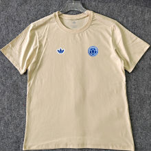 2026/27 Colombia Retro Style Pure Cotton T-Shirt 队微 蓝色