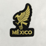 2026/27 Mexico Retro Style Pure Cotton T-Shirt 队微 黑边