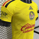 2026/27 Club America Home Yellow Player Version Soccer Jersey