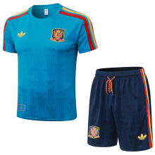 2026/27 Spain Lake Blue Training Jersey (A Set)