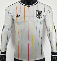 2026/27 Japan Away White Player Version Long Sleeve Jersey