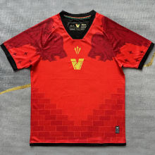 2025/26 Venezia FC 4TH Red Fans Soccer Jersey 不 带胸前广告
