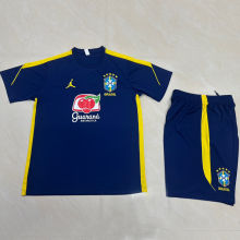 2026/27 Brazil Royal Blue Training Jersey (A Set)