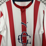 2026/27 Chivas 120th Anniversary Edition Retro Long Sleeve Soccer Jersey