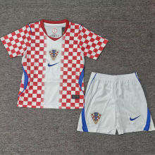 2026/27 Croatia Home Kids Soccer Jersey