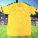 2026/27 South Africa Home Yellow Fans Soccer Jersey (Have Right Patch 有右臂章 黑底白字）