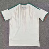 2026/27 Algeria Home White Fans Soccer Jersey 无星  (Have Right Patch 有右臂章 黑底白字）