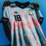 2026/27 Belgium Away Fans Soccer Jersey (Have Right Patch 有右臂章 黑底白字）