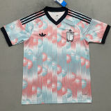 2026/27 Belgium Away Fans Soccer Jersey (Have Right Patch 有右臂章 黑底白字）