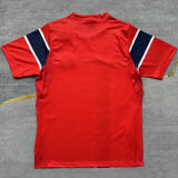 2026/27 Norway Home Red Fans Soccer Jersey  (Have Right Patch 有右臂章 白底黑字）