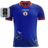 2026/27 Haiti Home Blue Fans Soccer Jersey 海地 (Have Right Patch 有右臂章 白底黑字）