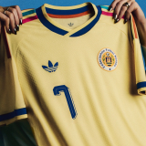 2026/27 Curacao Away Fans Soccer Jersey 库拉索 (Have Right Patch 有右臂章 黑底白字）