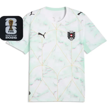 2026/27 Austria Third Fans Soccer Jersey (Have Right Patch 有右臂章 黑底白字）