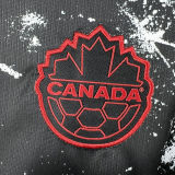 2026/27 Canada Away Fans Soccer Jersey  (Have Right Patch 有右臂章 白底黑字）