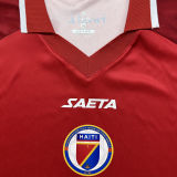 2026/27 Haiti Third Red Fans Soccer Jersey 海地 (Have Right Patch 有右臂章 白底黑字）