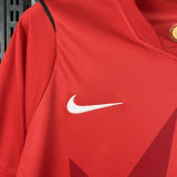 2026/27 Canada Home Red Fans Soccer Jersey  (Have Right Patch 有右臂章 白底黑字）