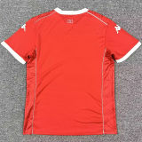 2026/27 Tunisia Home Red Fans Soccer Jersey (Have Right Patch 有右臂章 白底黑字）