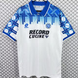 1994/1995 Napoli Away White Retro Soccer Jersey