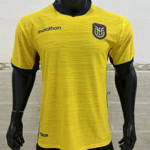2026/27 Ecuador Home Yellow Player Version Soccer Jersey