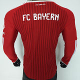 2026/27 BFC Home Red Player Version Long Sleeve Soccer Jersey