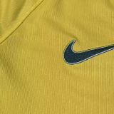 2026/27 Brazil Home Yellow Fans Long Sleeve Soccer Jersey