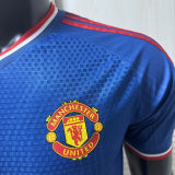 2026/27 M Utd Third Blue Player Version Soccer Jersey