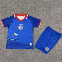 2026/27 Haiti Home Blue Kids Soccer Jersey 海地