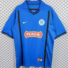 1999/2000 Napoli Home Blue Retro Soccer Jersey
