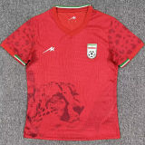 2026/27 Iran Away Red Player Version Soccer Jersey