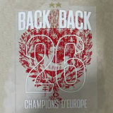 25-26 PSG Home Print 2 Star Champions of Europe 26 Player Version Soccer Jersey