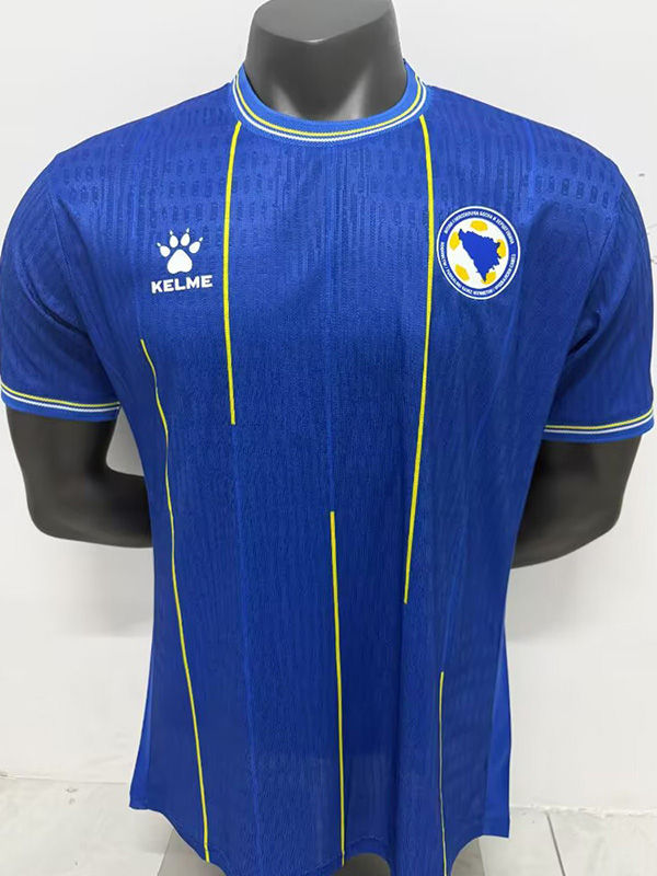 26-27 Bosnia and Herzegovina Home Player Version Soccer Jersey