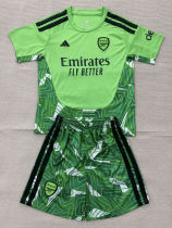 26-27 ARS Green Goalkeeper Kids Soccer Jersey