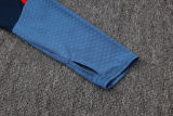 26-27 Bayern Royal blue Kids Half Pull Tracksuit #E26074(童装)(半拉链)