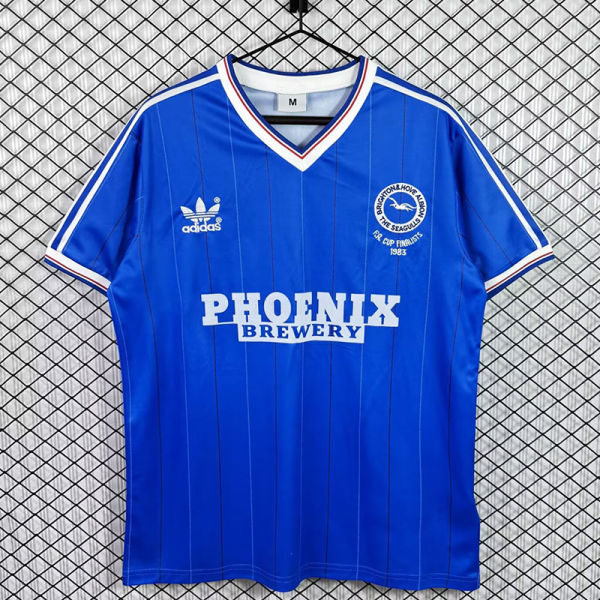 1983-1984 Brighton Home Retro Soccer Jersey