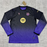 26-27 BAR Black Purple Long Sleeve Soccer Jersey (长袖)