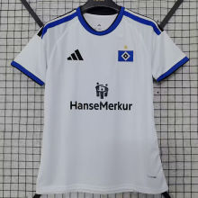 26-27 Hamburg SV White Fans Soccer Jersey