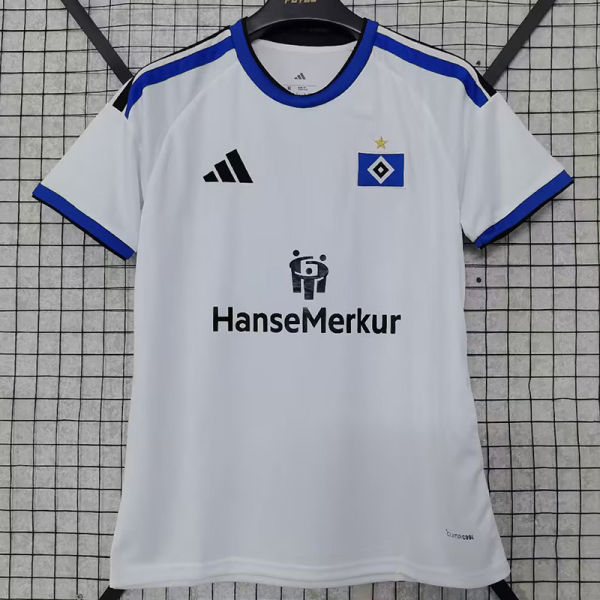 26-27 Hamburg SV White Fans Soccer Jersey