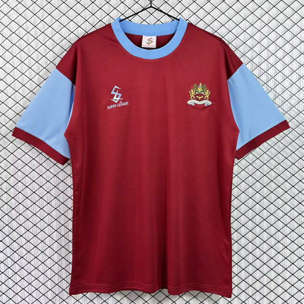 2000-2001 Burnley Home Retro Soccer Jersey