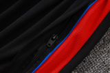 26-27 PSG White Red Kids Half Pull Tracksuit #E26073(童装)(半拉链)