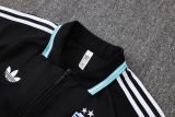 26-27 Argentina Black Kids Jacket Tracksuit #E26037(童装)